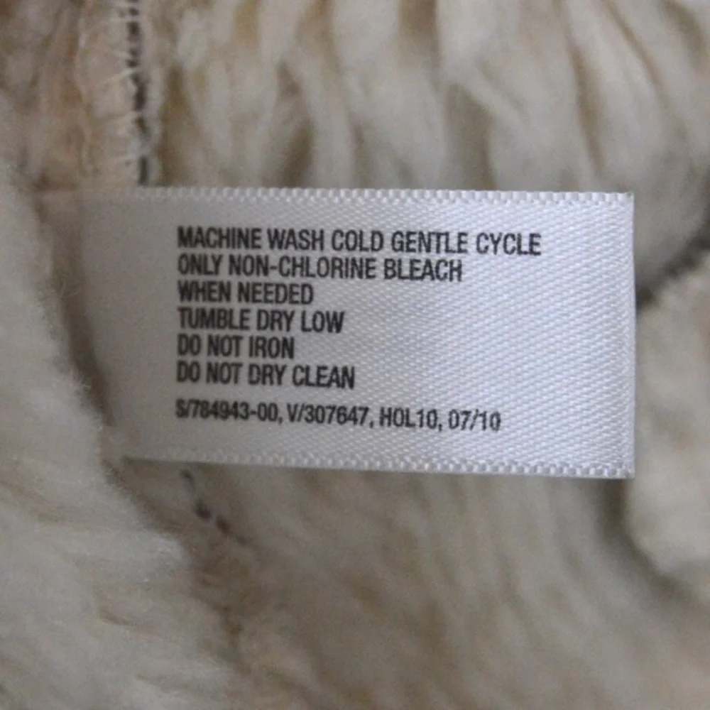 Baby GAP 18-24 Months Faux‎ Suede 2-Button Sherpa Lined Jacket/Coat
